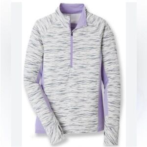 Patagonia Top All Weather Zip Neck Shirt Pullover Purple New size Small